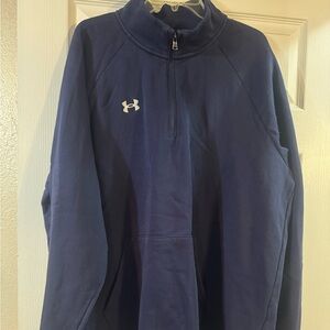 Under Armour Dark Blue Half-Zip Pullover